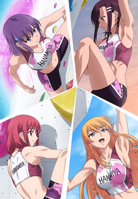 Iwakakeru -Sport Climbing Girls- cover