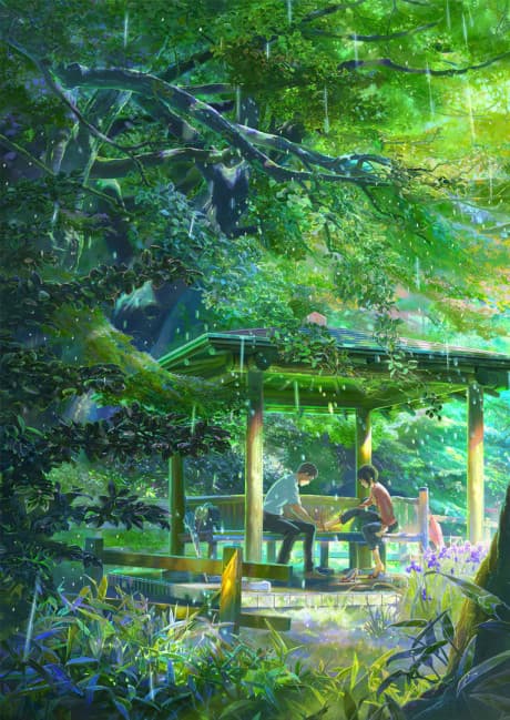 The Garden of Words cover